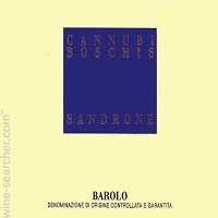 SANDRONE BAROLO CANNUBI BOSCHIS 2000 MAGNUM
