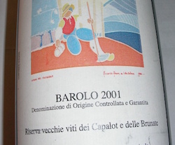 VOERZIO BAROLO VECCHIE VIGNE CAPALOT 2001 MAGNUM